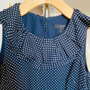 J.Crew polka dot blouse